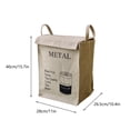thumbnail image 3 of Wmkox8yii Caja de almacenamiento de yute natural de gran capacidad, cesta de ropa sucia de tela, bolsa de almacenamiento de clasificación de artículos diversos Wmkox8yii  shgfkasgfk63, 3 of 4