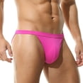thumbnail image 4 of XDZJLR Mens Swim Briefs Swimming Pants With Nylon Lifting Beach Leisure Spring Pants Comfy Beachwear Pink, 4 of 5