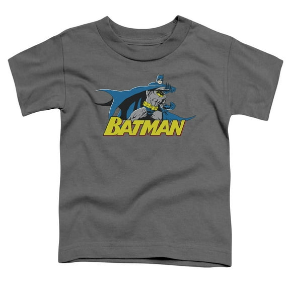 Batman - 8 Bit Cape - Toddler Short Sleeve Shirt - 4T