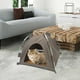 thumbnail image 4 of Tienda portátil para mascotas - Casita plegable para perros al aire libre con cama extraíble para acampada, playa, senderismo y picnic, 4 of 5