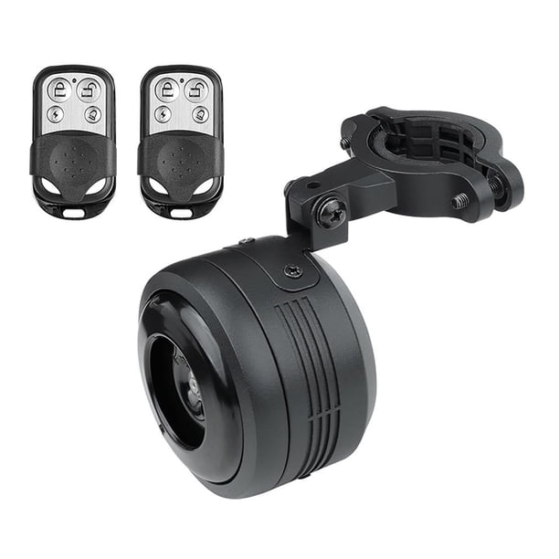 Bicicleta Scooter Altavoz Electrónico Inalámbrico Control Remoto Timbre De Alarma Antirrobo Eigraketly OD005863-00