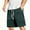 Green, variant on Havenre Men's Cargo Shorts Big and Tall Relaxed Fit Casual Work Shorts Drawstring Outdoor Hiking Shorts with Zipper Multi Pockets Khaki XXXXL