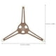 thumbnail image 2 of Phenofice Anillo Soporte Para De Microondas Con Triangular Marrón Compatible Con Varias Marcas, 2 of 8