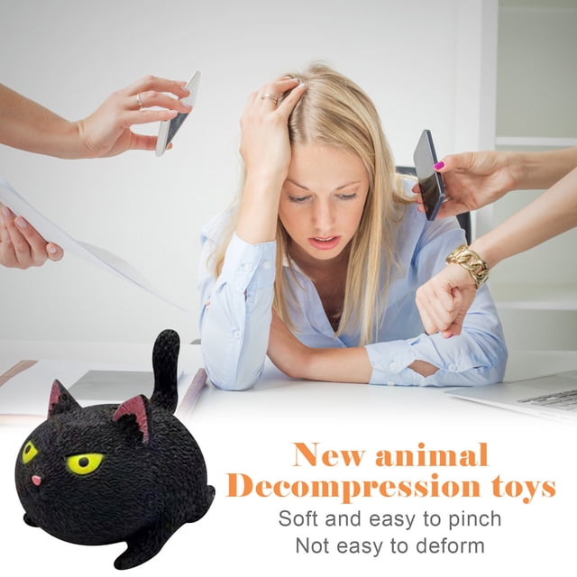 Big Save,HWRETIE Squishy Toy Clearance,Stress Relief Squeezing Angry Colorful Soft Novelty Hand Grip Toy