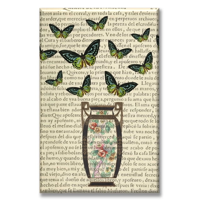 Cuadro Canva Pixtreats Mariposas Volando Collage 40X60 cm
