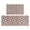 Pioneer Flower Floral, variant on Pioneer Flower Floral Print Pattern Kitchen Rugs Sets Of 2, Anti Fatigue Non Slip Washable Floor Mats for Kitchen Sink Laundry, 17X30 Inch 17X47 Inch