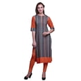 thumbnail image 1 of Bimba Tuniques Droites pour Femmes Kurta Imprimée Tunique d'Été, 1 of 6