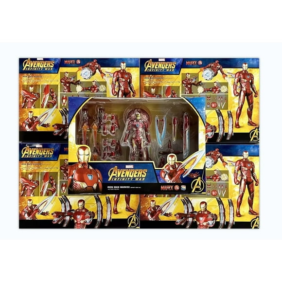 Original Marvel Mafex-178 Avengers 3 Infinity War 50 Armor Mk50 Iron Man Action Figures Collection Birthday Gift