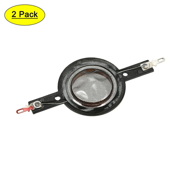 25.5mm Tweeter Voice Coil Audio Speaker Silk Film Membrane Drive Head 43mm 2 Pieces