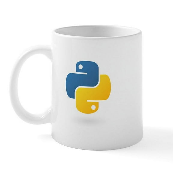 CafePress - Python Mug - 11 oz Ceramic Mug - Novelty Coffee Tea Cup