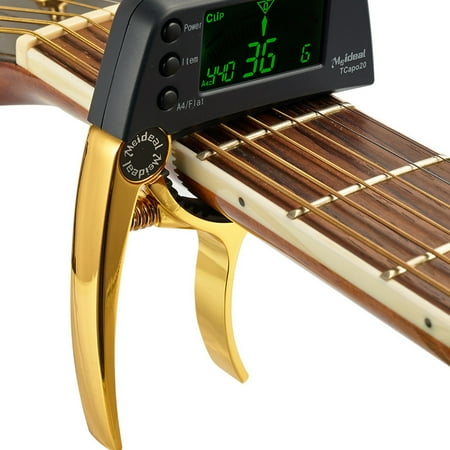 Acoustic Guitar Capo Quick Change Key Guitar Capo Tuner For Electric Guitar Parts Bass Ukulele Bright Gold Walmart Canada