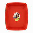 thumbnail image 4 of Open Cat Litter Box – Large Litter Pan for Small & Large Cats | Durable Standard Box, Easy to Clean (RED), 4 of 4