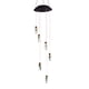 thumbnail image 2 of Luz de campana de viento solar para exteriores | Decoración de patio giratoria LED colorida | Alimentado por energía solar IP65 a prueba de agua | Plástico ignífugo | 65x12,5cm | 600mAh |, 2 of 8