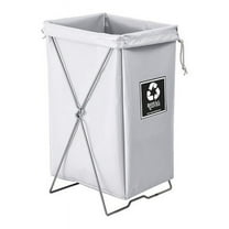 Royal Basket Trucks Steel/Vinyl Enviro Hamper Kit White G00-WWX-EBK