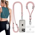 thumbnail image 1 of czcpp-4-Pack Phone Lanyard,Adjustable Anti-Theft Phone Wrist Strap,Quality Metal Buckle,Skin-Friendly,for Most Smartphones, 1 of 4