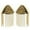Gold-B, variant on Elegant embellishment with tassel chain shoulder epaulette brooch gold Gold-B
