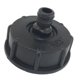thumbnail image 4 of Adaptador de válvula de IBC de 2 s (60 mm) para rosca de 1/2 y tubo de manguera de 19 mm, fácil de utilizar, duradero, 2 piez, 4 of 9