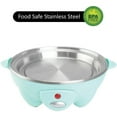 thumbnail image 6 of Brentwood TS-1045BL Electric 7 Egg Cooker with Auto Shut Off, Blue, 6 of 8