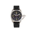 thumbnail image 1 of Shield SLDSH102-1 Pascal Leather Band Men Diver Watch, Black & Silver, 1 of 3