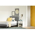 thumbnail image 3 of South Shore Fusion Twin Upholstered Platform Bed and Headboard, in Soft Gray, 3 of 10