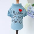 thumbnail image 1 of Ropa para mascotas, osito de peluche, para otoño e invierno, acolchado, cálido, con la letra M, serie de camisetas, 1 of 6