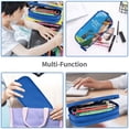 thumbnail image 3 of Howls Moving Castle Big Capacity Pencil Case, Large Storage Pencil Pouch Pen Case Bag with Zipper, Pencil Case for School College Student Office Supplies Girls Boys Kids Adult, 3 of 7