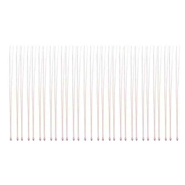 Termistor sellado de vidrio, 30PCS MF51 Termistor de película metálica de un solo cabezal Resistencia térmica NTC Aspecto llamativo NikouMX herramienta