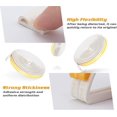 thumbnail image 4 of FloreceBien 24m Bande De Joint, Auto-adhsif Anticollision Joint De Porte, Joint D'tanchit De Porte Et Fentre Pour Anti-intempries/isolation Acoustique - 9mm*6mm, 4 of 5