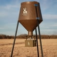 thumbnail image 4 of Boss Buck Texas 2 Step 200 Pound Drum Gravity Spin Tripod Combo Wildlife Feeder, 4 of 8