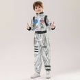 thumbnail image 7 of Toimothcn Toddler Boys Romper Long Sleeve Casual Astronaut Shaped Carnival Performance Romper Soft Loose Fit Show Jumpsuit Comfy Newbron Clothing, 7 of 7