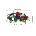 thumbnail image 3 of Independence Day Decoration USA Celebration Blue Red White Simulation Flower Decoration Flag Home Festival Decoration Props, 3 of 6