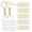 Gold, variant on ANXPTIME 100 Pcs Earring Hooks Wire Buckle Fish Hooks Pendant Connectors Clip Clasps