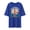 v#571Blue2066, variant on Men'S Tee Stylish California Letter Bridge Print Short Sleeve Crew Neck Knit Casual Breathable For Summer Daily Workout Casual Tops,White,S
