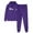 Purple, variant on Wancir Womens 2 Piece Outfits Sweatsuits Sets Long Sleeve Sweatshirts with Cargo Sweatpants