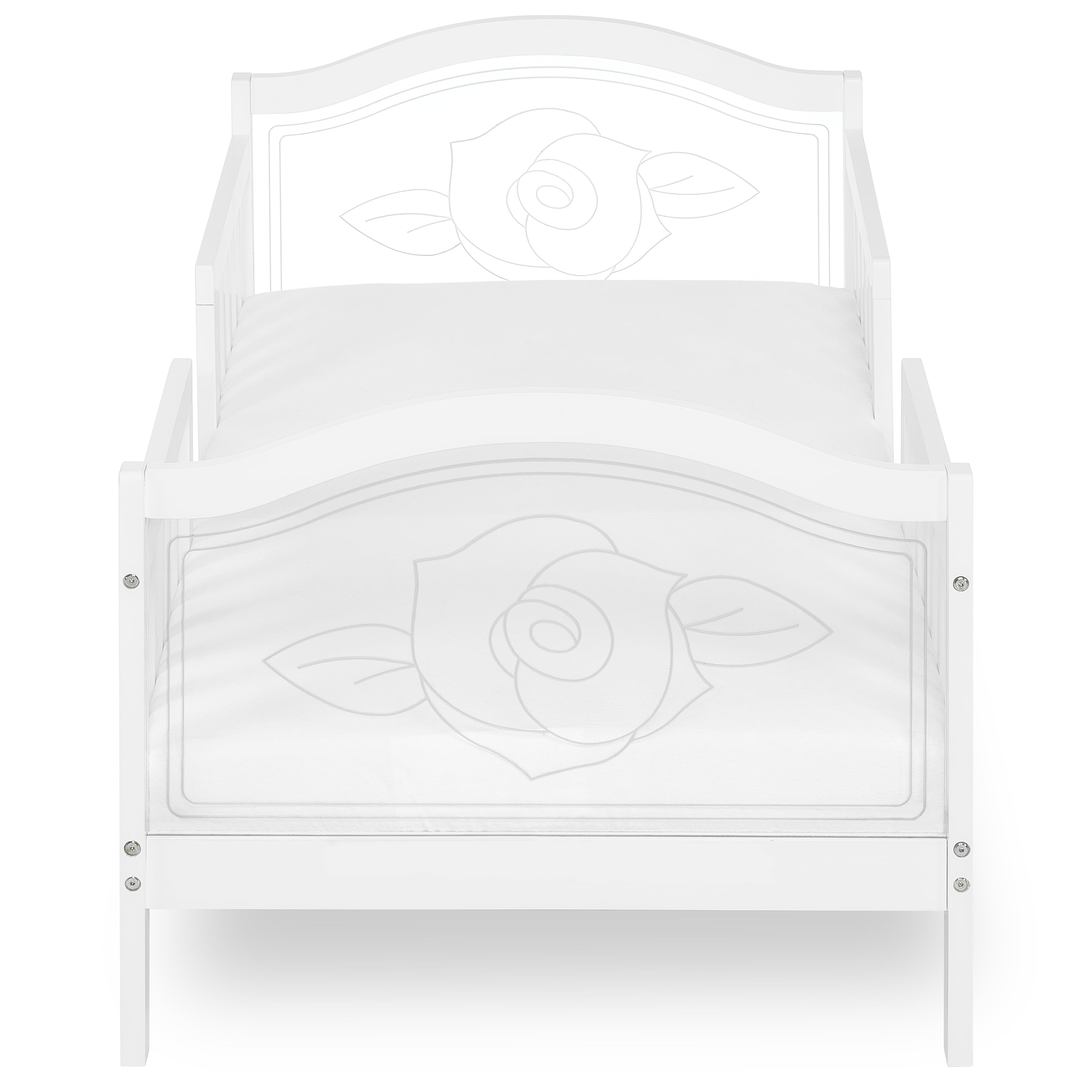 Dream On Me Rosie Toddler Bed in White