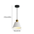 thumbnail image 3 of Jpxdew Mini Pendant Light Fixture Iron,85 Inch Modern Hanging,Bedroom Bar Lighting,Desk Lamp Dinning Decor, 3 of 7