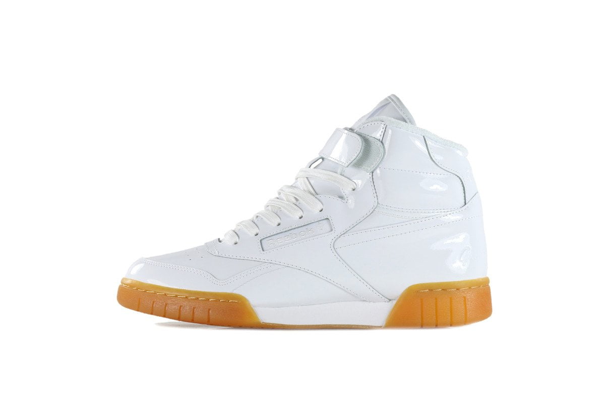 Reebok - Mens Reebok x Opening Ceremony Ex-O-Fit Hi White Gum Brown CN5688 - Walmart.com - Walmart.com