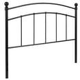 thumbnail image 1 of Woodstock Decorative Black Metal Full Size Headboard, 1 of 9