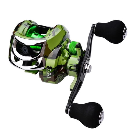 Metal Fishing Reel Carretilha 18+1 Casting Reel 7:1:1 Baitcasting Carp Carretilha De Pesca Carretilhas