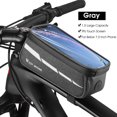 thumbnail image 1 of WEST BIKING Bolsa de bicicleta Marco de pantalla táctil Tubo frontal Bolsa de ciclismo Gran capacidad FLhrweasw Nuevo, 1 of 7