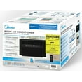thumbnail image 3 of Midea 10,000 BTU 115V Smart Window Air Conditioner with Comfort Sense Remote, Black, MAW10S1DWBL, New, 3 of 15