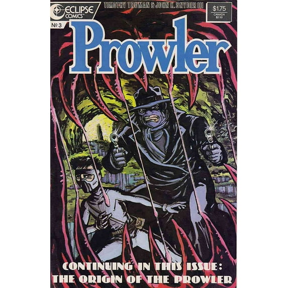 Prowler (Eclipse) #3 VF ; Eclipse Comic Book