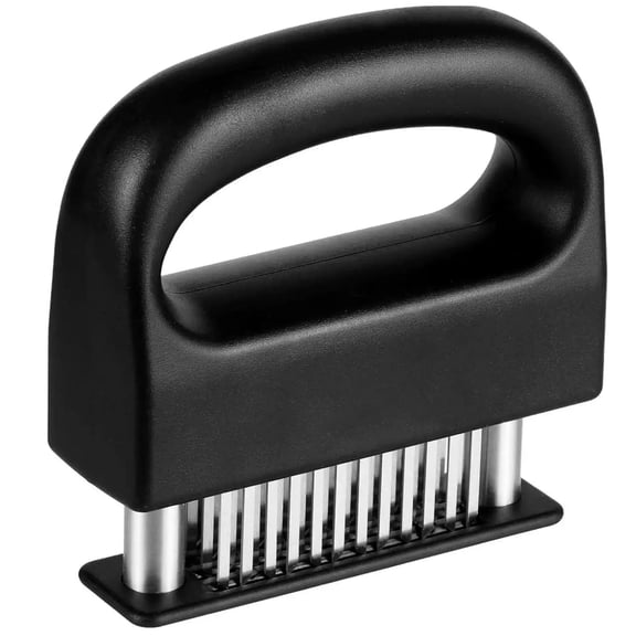 ReLuien Meat Tenderizer, 48 Ultra-Sharp Stainless Steel Blades for BBQ & Marinating