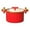 red, variant on deevoka Micro Pressure Pot 7L Cookware Easy Clean Soup Pot for Tea Pasta Noodle Soup White