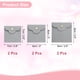thumbnail image 2 of Uxcell 6 Pcs Mini Bolsa de Joyería, Pequeñas Bolsas de Joyería de Microfibra Suave, Bolsa de Almacenamiento de Regalo para Joyería de Viaje para Mujeres Anillos Collar Pulsera, Gris, 2 of 7