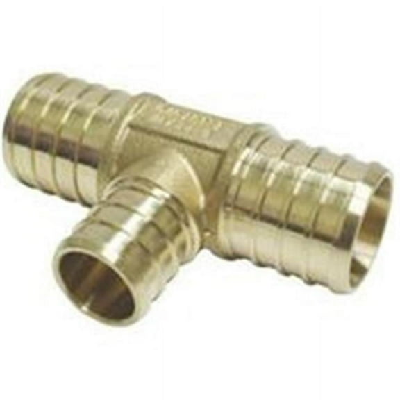 Conbraco Fitting Pex Tee 1X1X3/4 Brass APXT1134