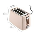 thumbnail image 2 of Toaster Maker Home Fully Automatic Stainless Steel can Toast Two Pieces Breakfast Bread Sandwich Light Food Maker, 2 of 6