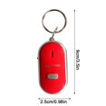 thumbnail image 2 of Black_Friday Deals Cyber_Monday Deals Latrodar LED Light Torch Remote Sound Control Lost Key Finder Keychain For Key Locator Novelty Red 3.2x2 Inch Home Gadgets, 2 of 5
