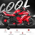 thumbnail image 5 of Zogymoz 12V Ride on Motorcycle with Led and Music, Kids Motorcycle Ride on for 3-6 Years,Powered Ride-ons Toy Gifts, 5 of 8