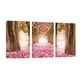 thumbnail image 1 of Cuadro Decorativo Tríptico Vertical Túnel Floral Canvas Revolution  Set De 3 Cuadros 25x38 cm, 1 of 5